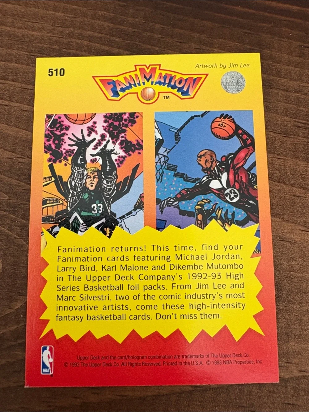 Upper Deck 1993 upper